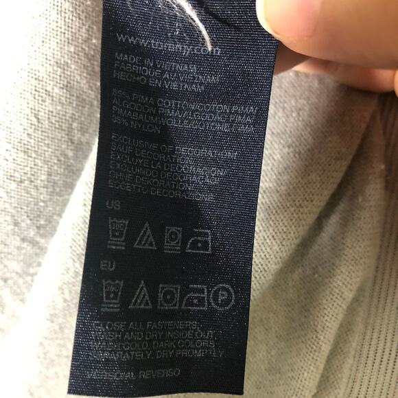 Tommy Hilfiger Women's Heather Grey Gray Pima Cottom Cardigan SIZE XS - Picture 9 of 9